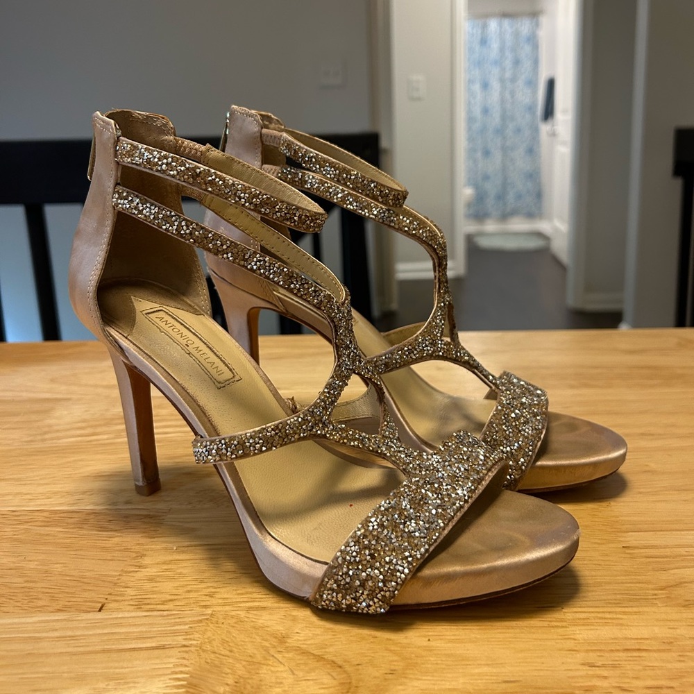 Antonio Melani Heels Sz 9.5 - Picture 2 of 8